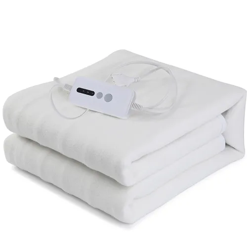 White Polyester Electric Under Blanket
