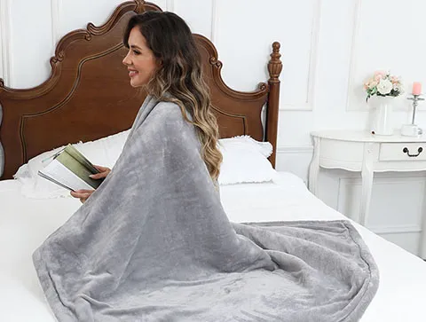 Flanella elettrica sotto coperta